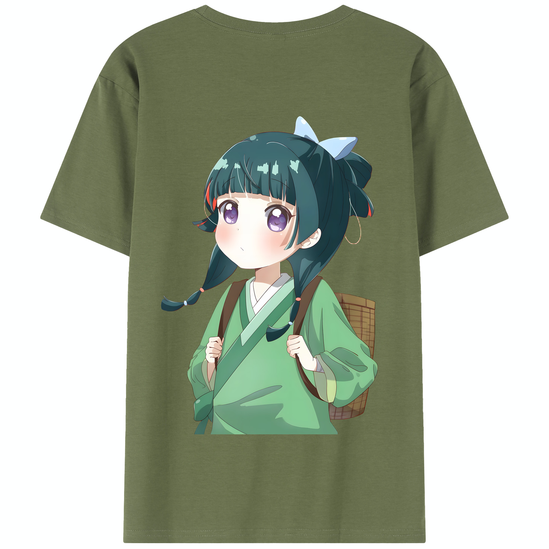 （画像用） 薬屋のひとりごと The Apothecary Diaries 綿100％半袖Tシャツ（背面プリント）